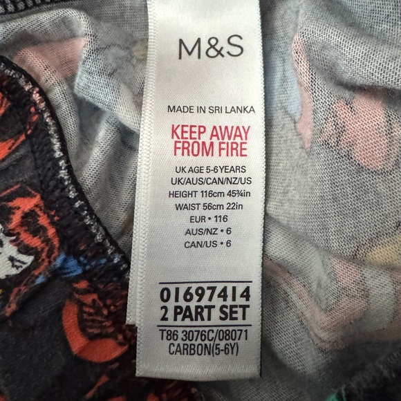 M&S Kids' Marvel Pyjamas - Picture 3 of 3